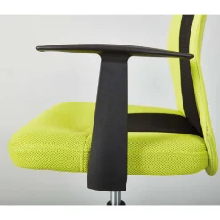 Design Bürostuhl in Hellgrün & Schwarz - Next