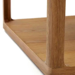 Design Couchtisch in Eiche teilmassiv - Mercana