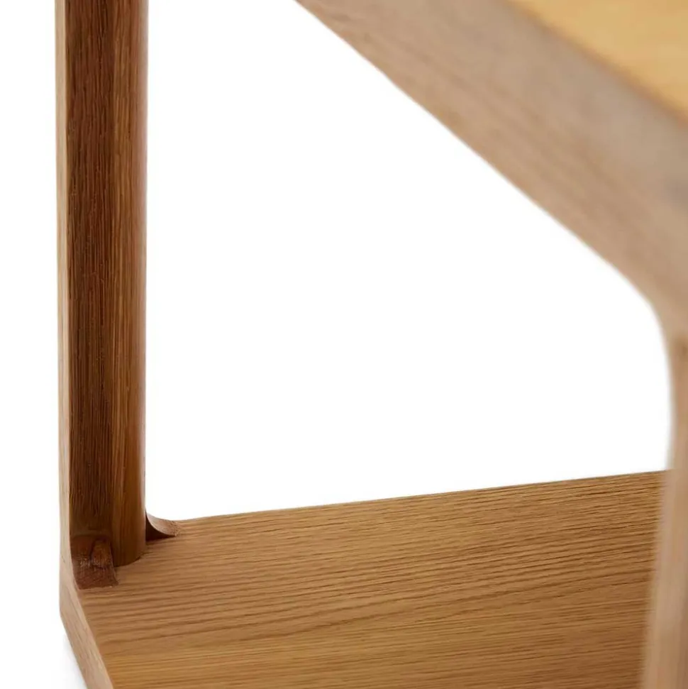 Design Couchtisch in Eiche teilmassiv - Mercana