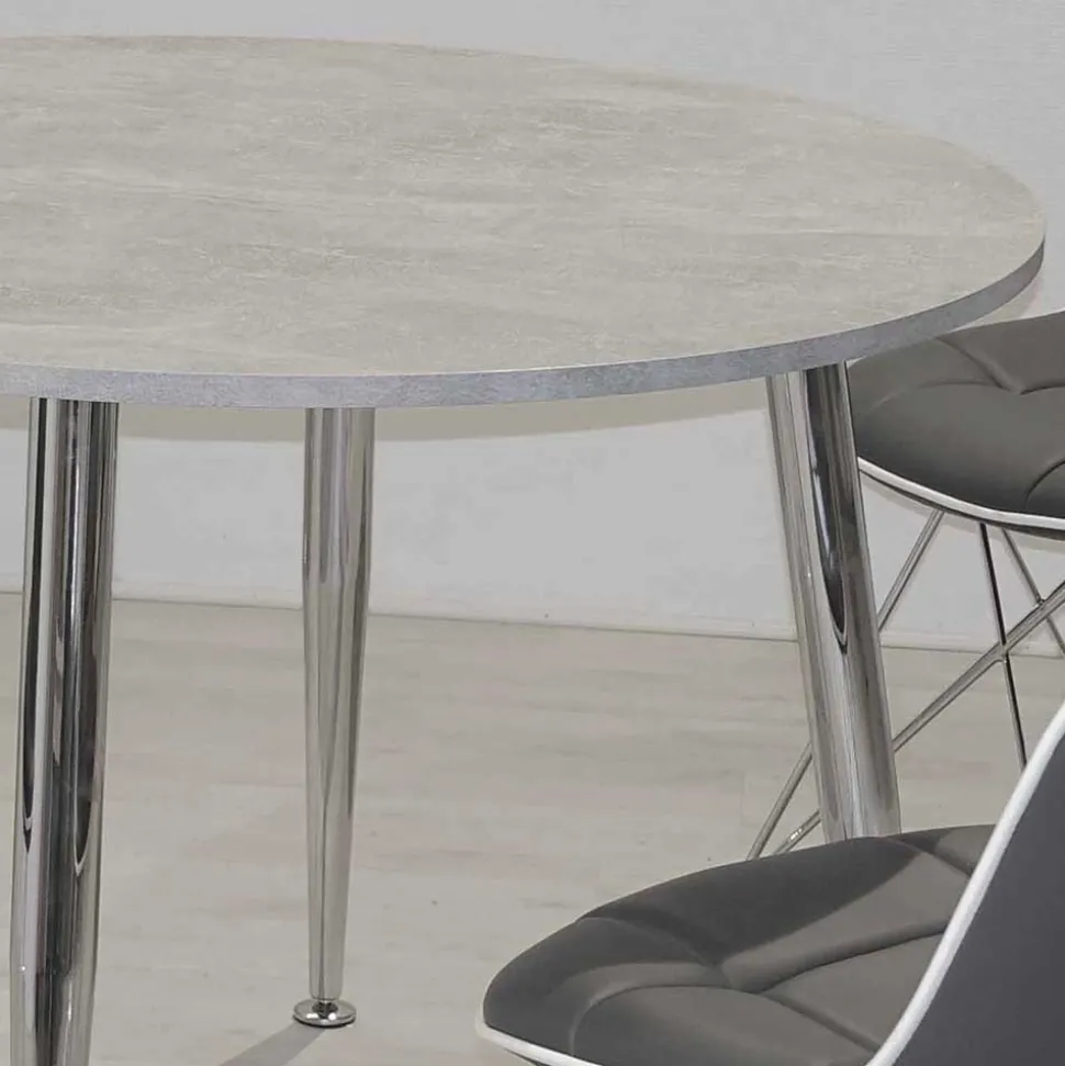 Design Essgruppe in Rund - Flumicina (fünfteilig)