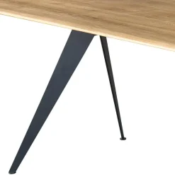 Design Esstisch aus Wildeiche Massivholz - Vappo