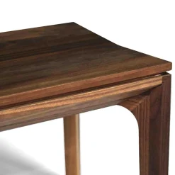 Design Esszimmer Bank aus Nussbaum Massivholz - Edicenza