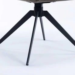 Design Esszimmer Drehstuhl mit Armlehnen - Bailon (2er Set)