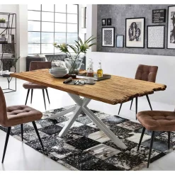 Design Esszimmertisch aus Recyclingholz Teak - Burgos