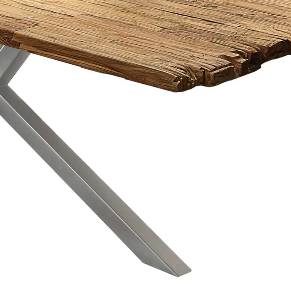 Design Esszimmertisch aus Recyclingholz Teak - Burgos