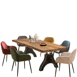 Design Esszimmertisch aus Teak Recyclingholz - Rensing