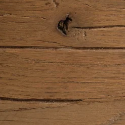 Design Esszimmertisch mit Holz Eiche dunkel Venditora & Edelstahl