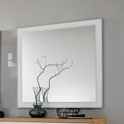 Design Garderobenspiegel Zoricano in Weiß