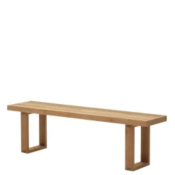 Design Gartenbank aus Teak Recyclingholz - Torina