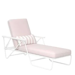 Design Gartenliege in Weiß - Penulata