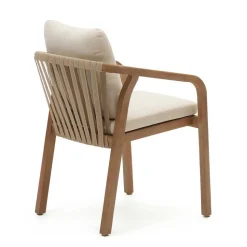 Design Gartenstühle mit Armlehnen - Faneto (4er Set)