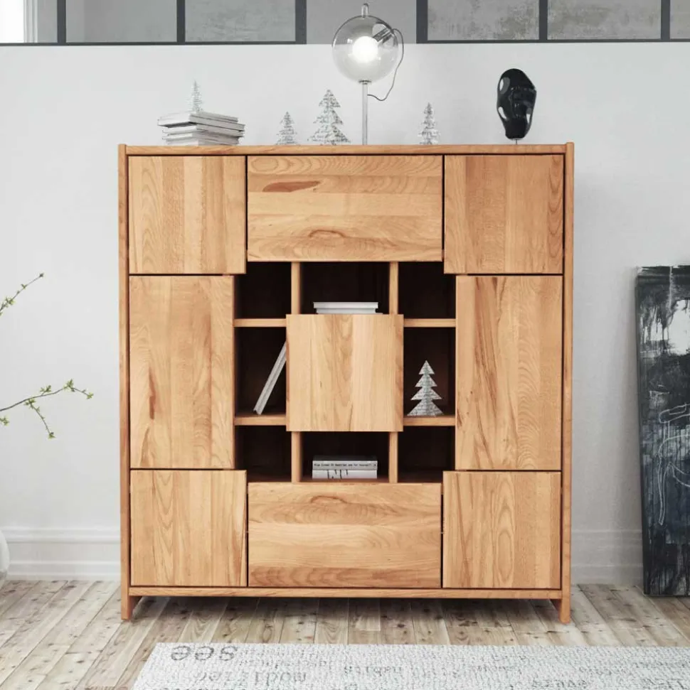 Design Highboard Salomonia mit offenen Fächern