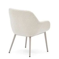 Design Kinderstühle in Weiß Boucle - Betty (2er Set)