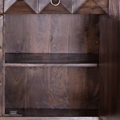 Design Kombi-Kommode aus massivem Rosenholz - Christoma