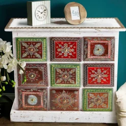 Design Kommode mit 9 Schubladen - Couras