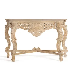 Design Konsolentisch in Mangoholz White Wash - Chiety