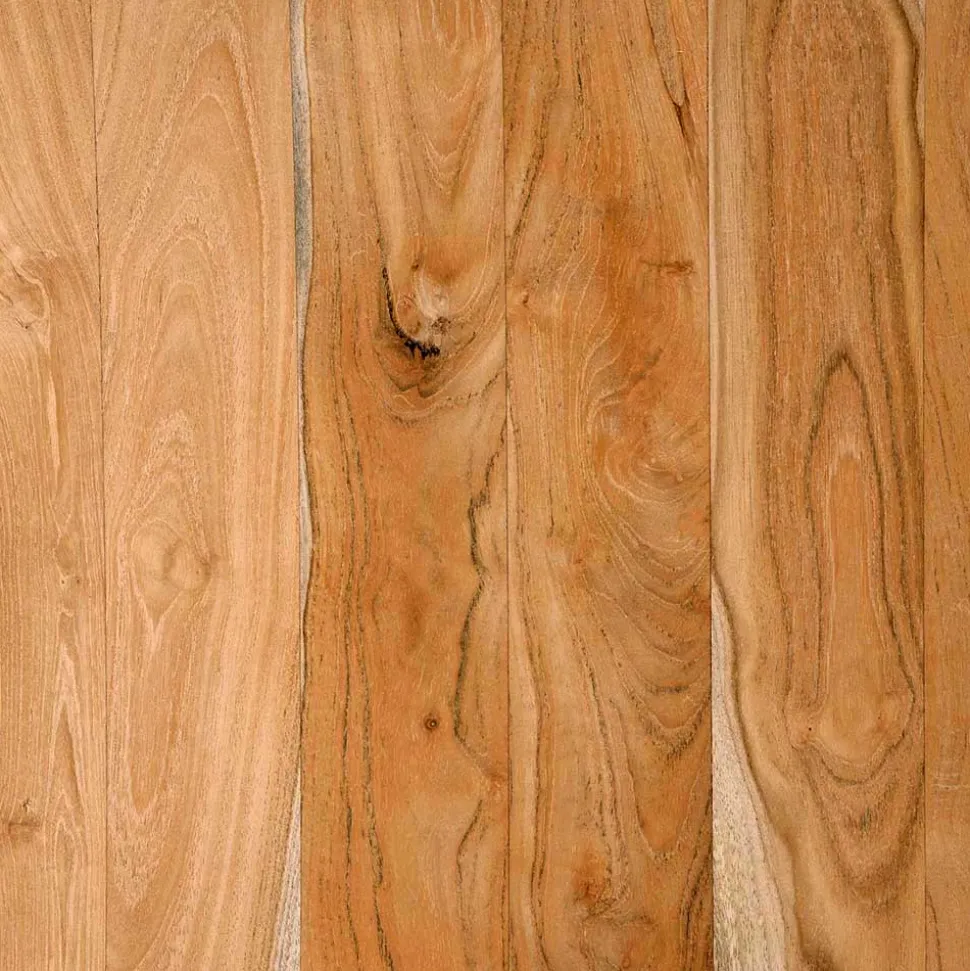 Design Loungestuhl aus Rattan & Teak - Plataya