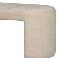 Design Polsterbank in Beige Chenille - Settings