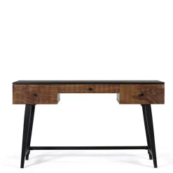 Design Schreibtisch aus Mangoholz und Palisander - Ondarroa