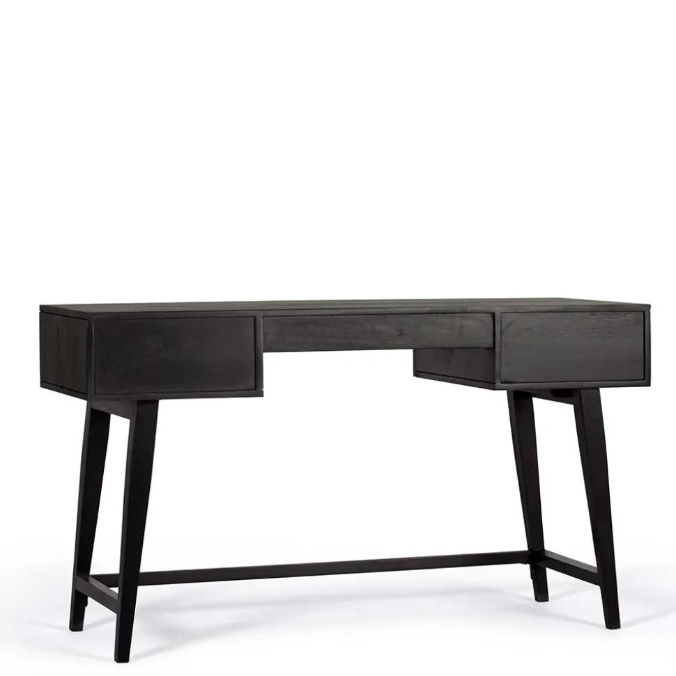Design Schreibtisch aus Mangoholz und Palisander - Ondarroa