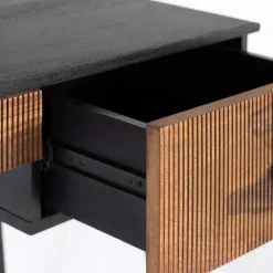 Design Schreibtisch aus Mangoholz und Palisander - Ondarroa