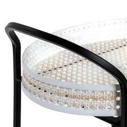 Design Servierwagen mit zwei ovalen Ablagen - Praga