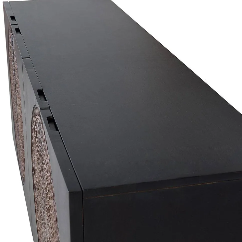 Design Sideboard mit Mandala Schnitzerei - Synessa