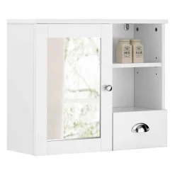 Design Spiegelschrank fürs Bad in Weiß - Gorgona