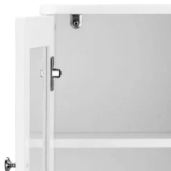 Design Spiegelschrank fürs Bad in Weiß - Gorgona