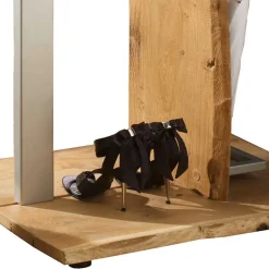 Design Standgarderobe aus Metall & Eiche - Avidora