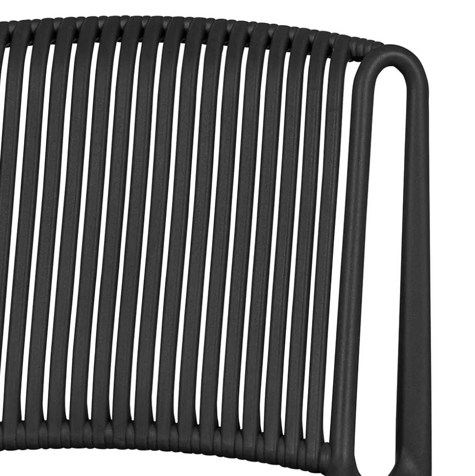 Design Stapelstühle in Schwarz - Live (4er Set)