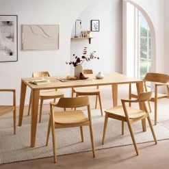 Design Stuhl aus Sungkai Holz - Bottaro