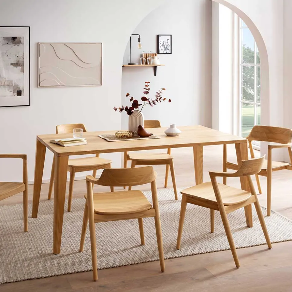 Design Stuhl aus Sungkai Holz - Bottaro
