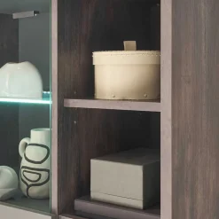 Design TV Anbauwand Möbelset - Mundo (vierteilig)