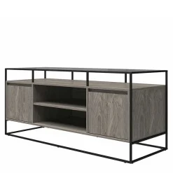 Design TV Kommode in Eiche Grau - Midland