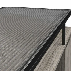 Design TV Kommode in Eiche Grau - Midland