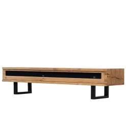 Design TV Lowboard aus Eiche gebürstet & geölt - Ventida