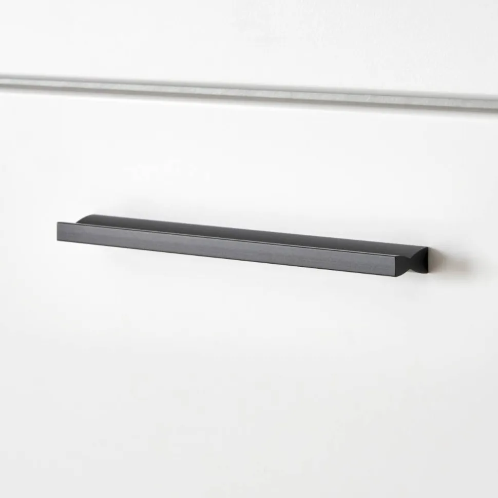 Design TV-Lowboard mit vier offenen Fächern - Adejano