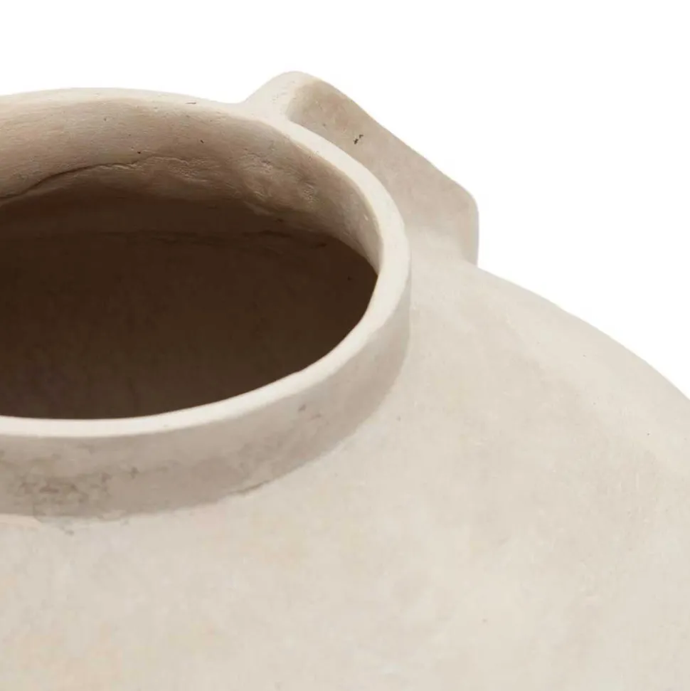 Design Vase aus Papier Pappmache - Lylian