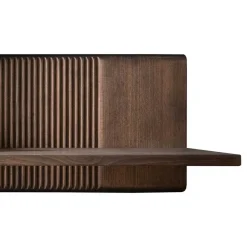 Design Wandboard in Braun geölt - Malawi