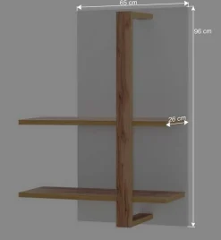 Design Wohnkombination mit Licht - Caldri (dreiteilig)