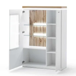 Design Wohnkombination mit Licht - Caldri (dreiteilig)