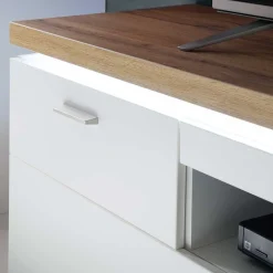 Design Wohnkombination mit Licht - Caldri (dreiteilig)