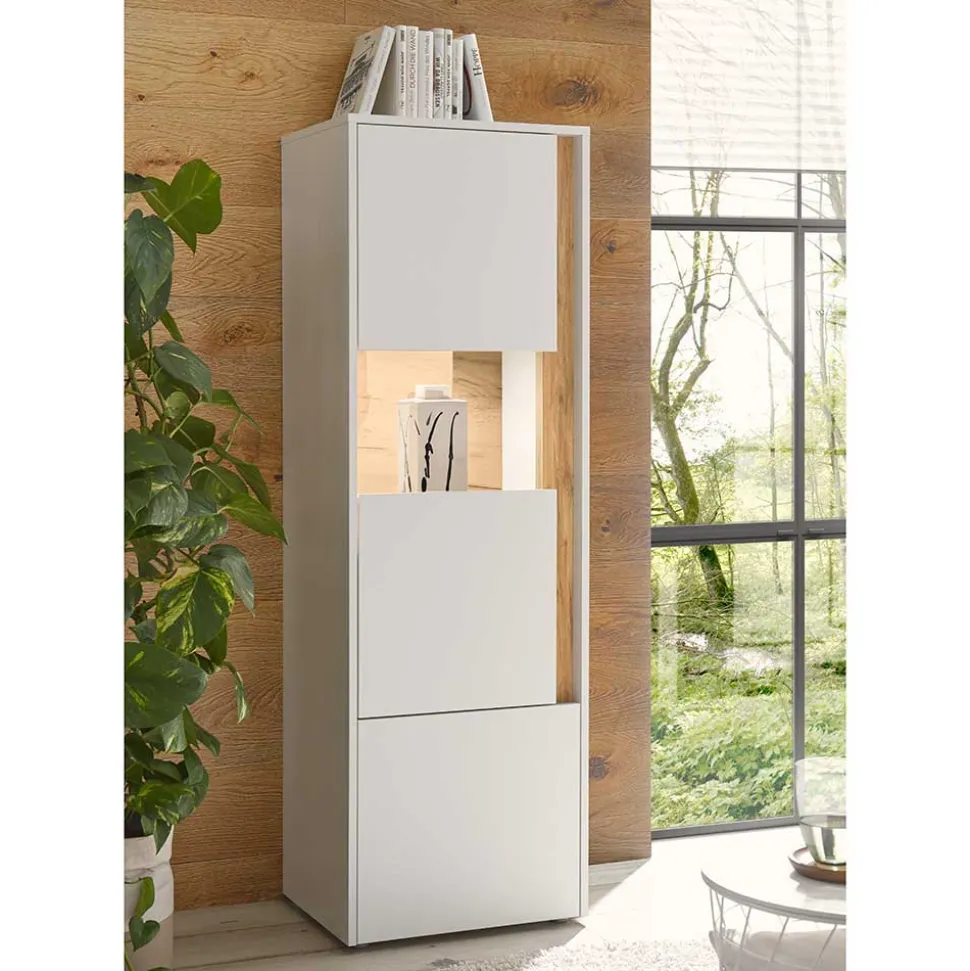 Design Wohnwand 350 cm breit - Nonessia I (dreiteilig)