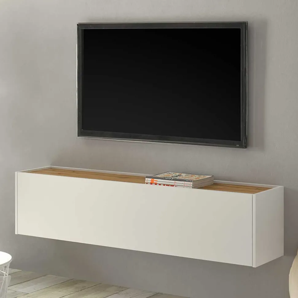 Design Wohnwand 350 cm breit - Nonessia I (dreiteilig)