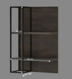 Design Wohnwand Kombi modern - Mundo (dreiteilig)