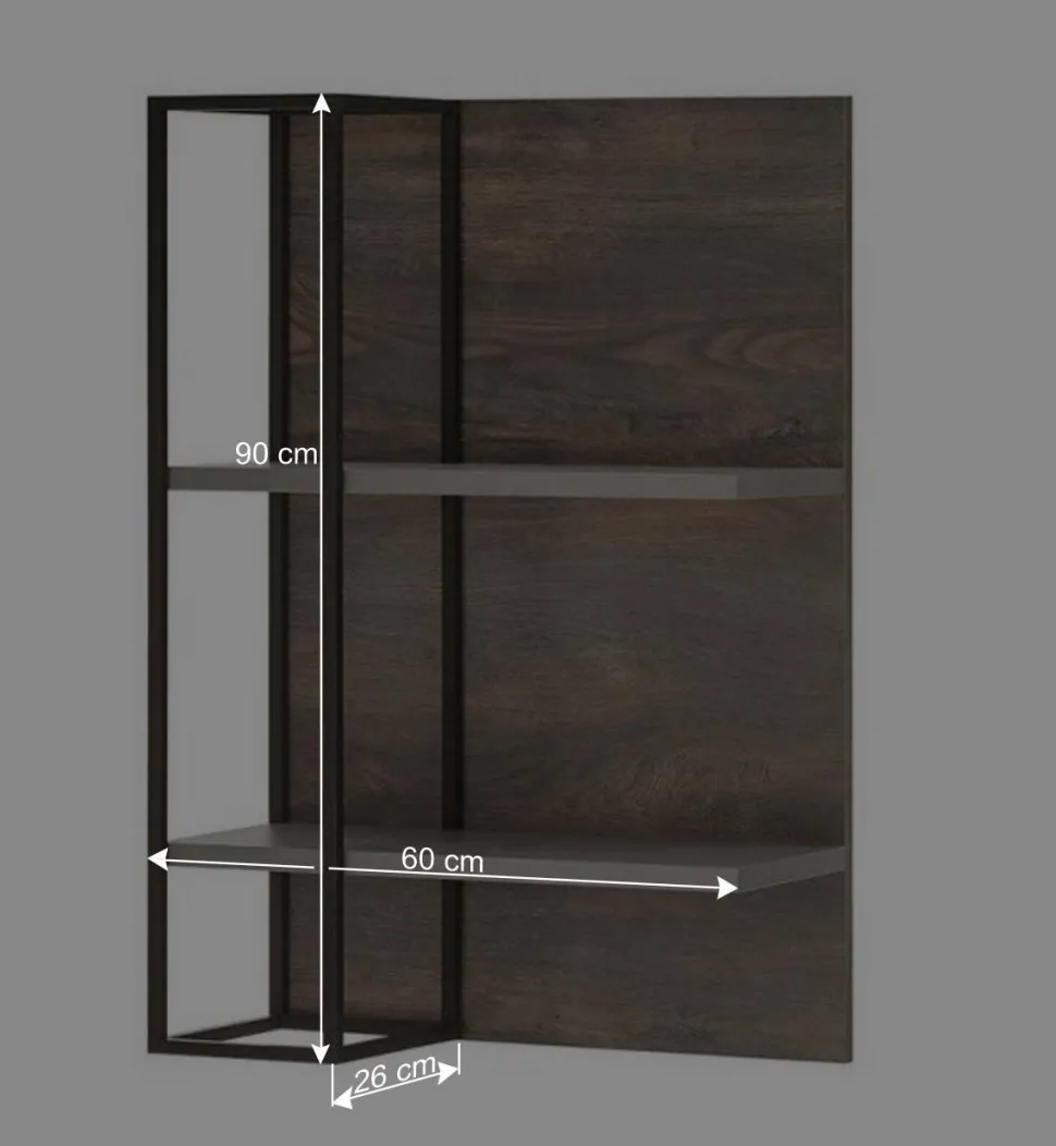 Design Wohnwand Kombi modern - Mundo (dreiteilig)