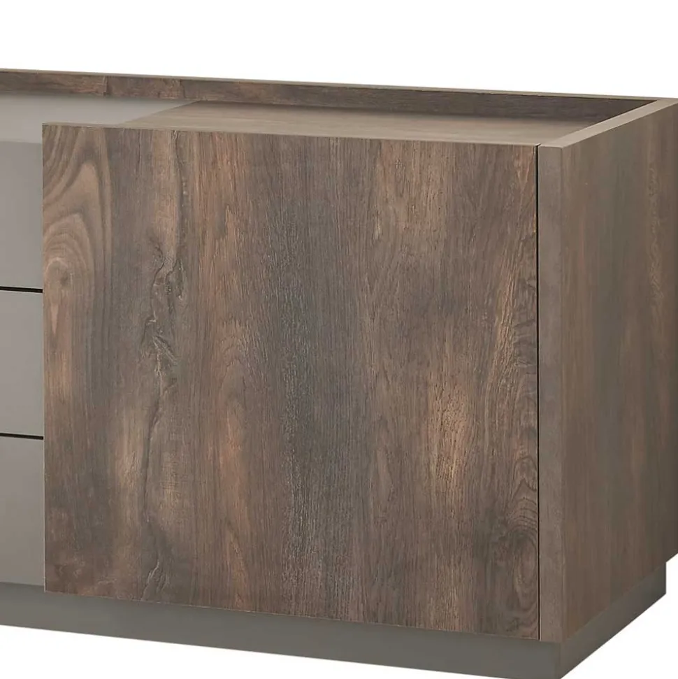 Design Wohnwand Kombi modern - Mundo (dreiteilig)