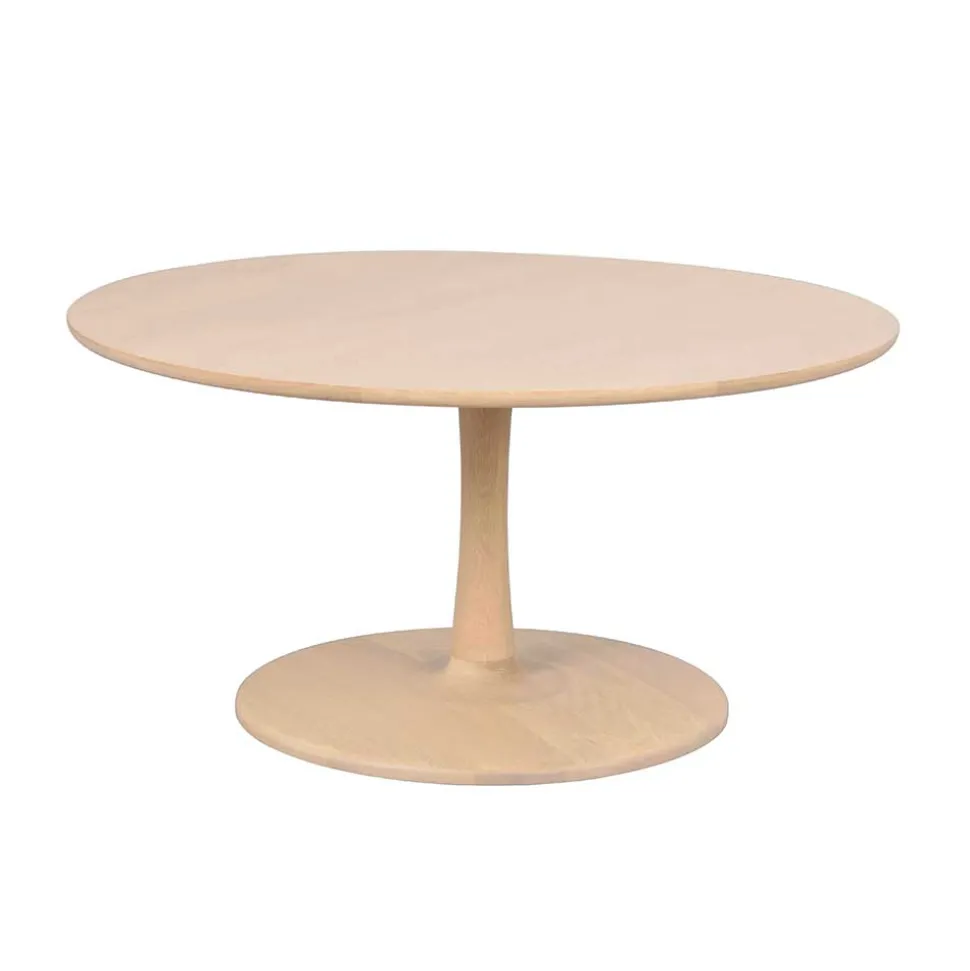 Design Wohnzimmertisch mit Tellerfuß - Burgos