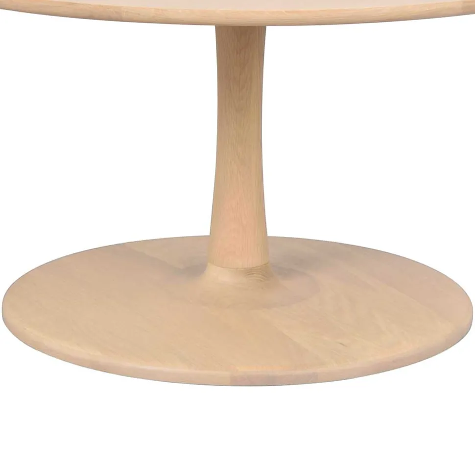 Design Wohnzimmertisch mit Tellerfuß - Burgos